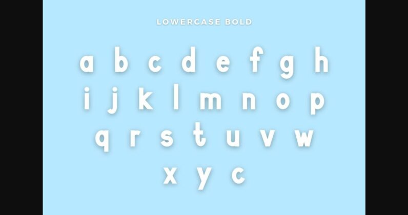 Bc Basic Font Poster 9