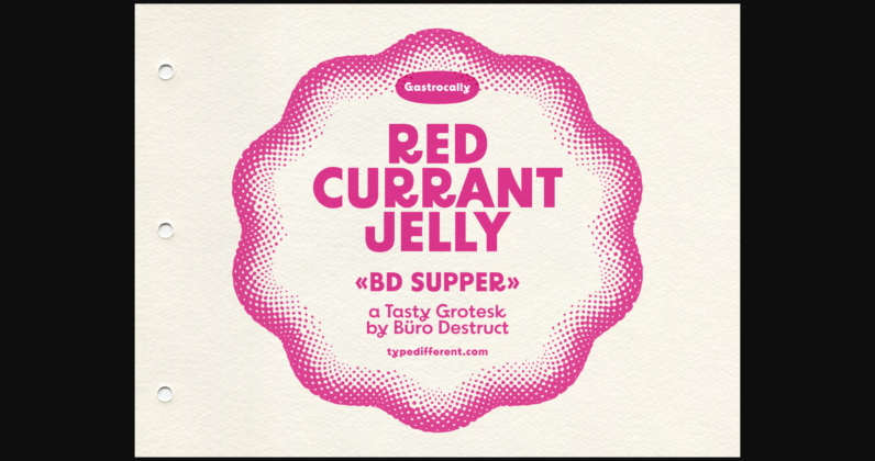 BD Supper Font Poster 6