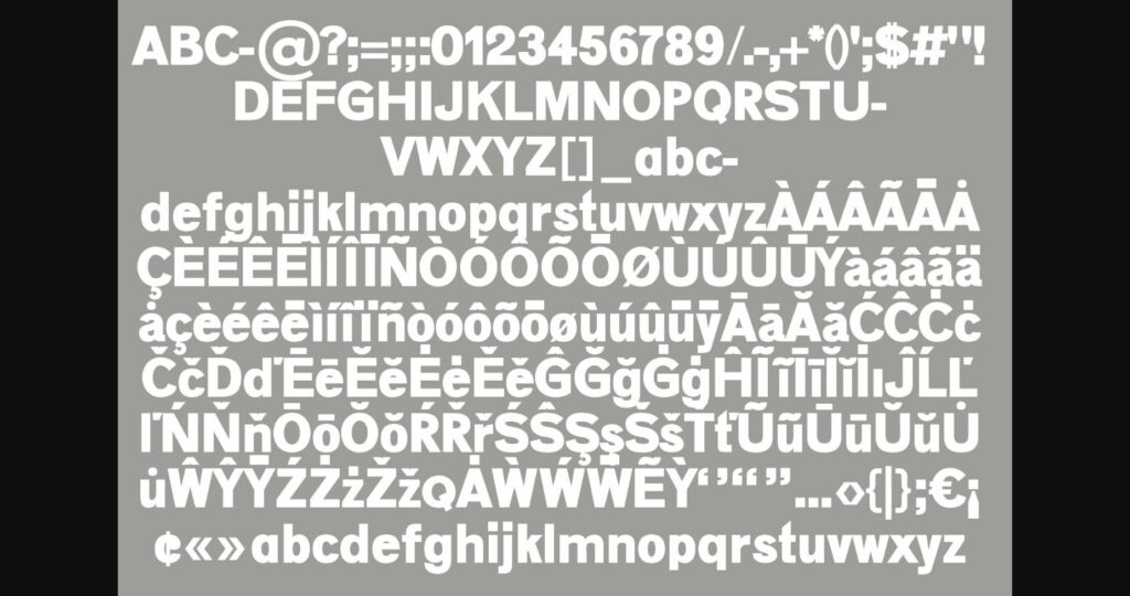 Berlin Font Poster 7