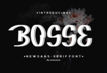 Bosse Bosse Fonts