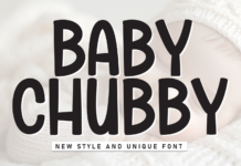 Baby Chubby Font Poster 1