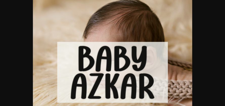 Baby Face Font Poster 6