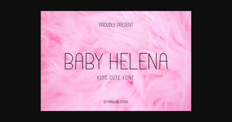 Baby Helena Font Poster 3