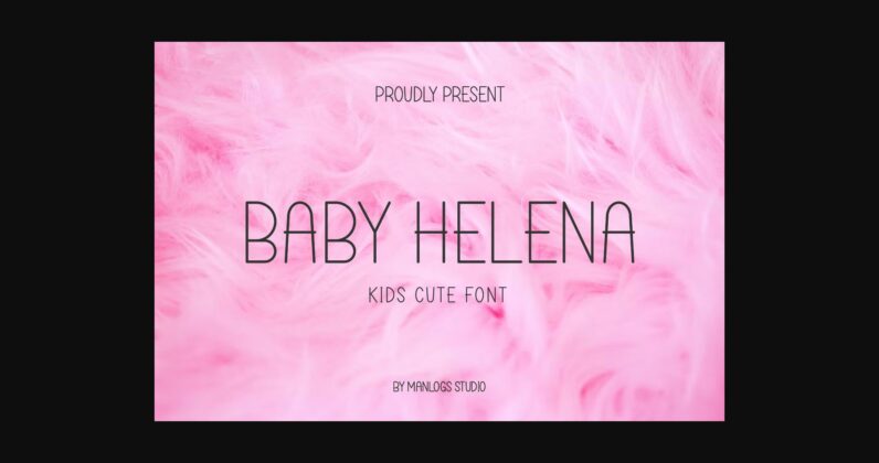 Baby Helena Font Poster 1