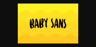 Baby Sans Font Poster 1