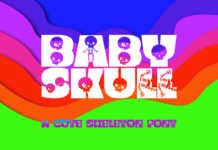 Baby Skull Font Baby Skull Font Poster 1