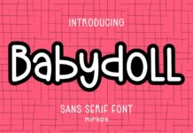 Babydoll Font Poster 1