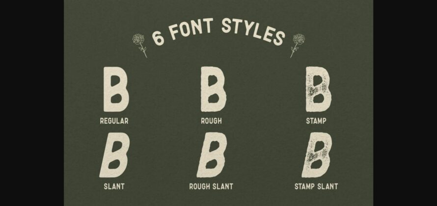 Backfarm Font Poster 6