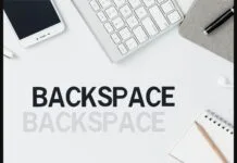 Backspace Font Backspace Font Poster 1