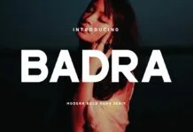 Badra Font Badra Font Poster 1