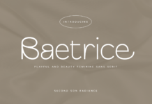 Baetrice Font Poster 1