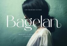 Bagelan Font Poster 1