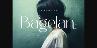 Bagelan Font Poster 1