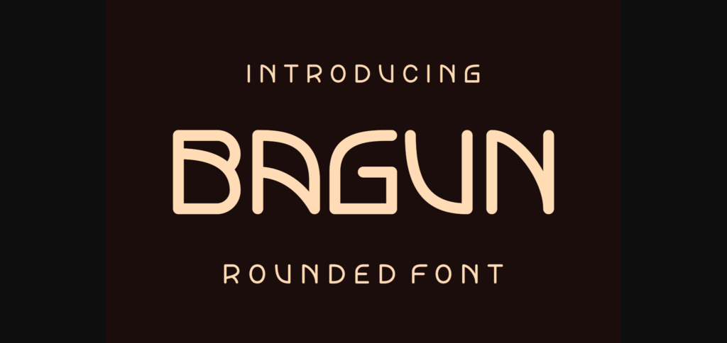 Bagun Font Poster 7