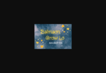 Baimaon Grow Lo Font Poster 1