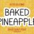 Baked Pineapple Font