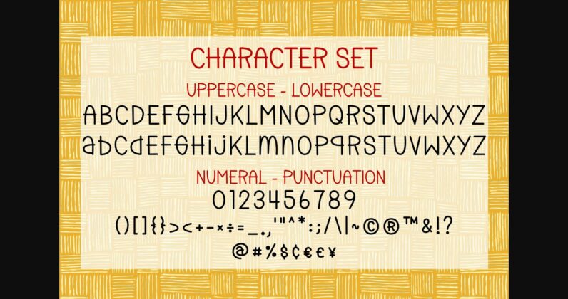 Baked Pineapple Font Poster 7