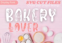 Bakery Lover Font Poster 1