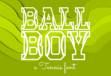 Ball Boy Font Poster 1