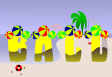 Ball Font Ball Font Poster 1