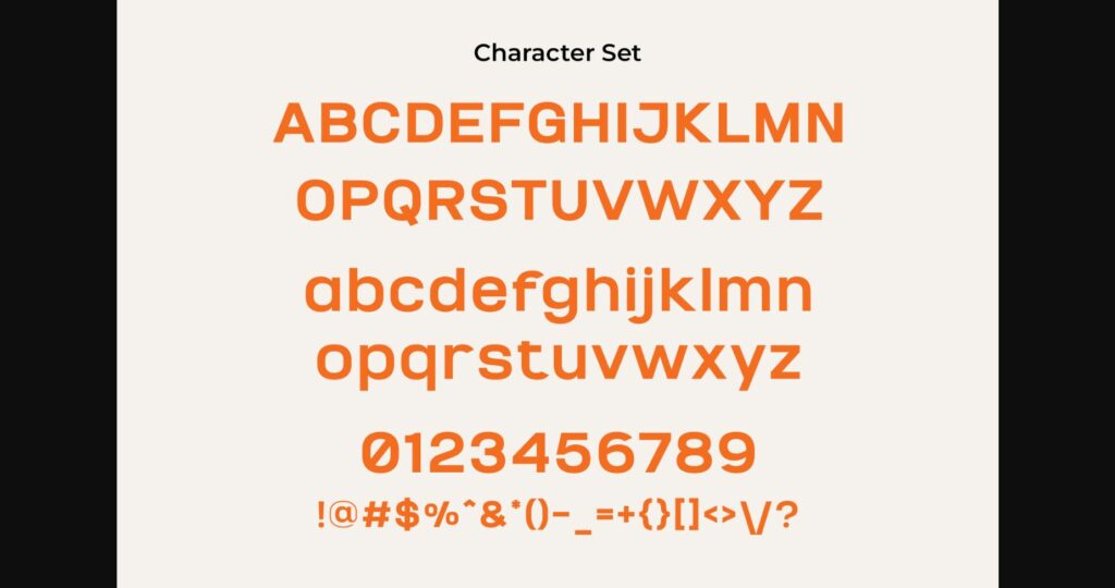 Ballega Font Poster 8