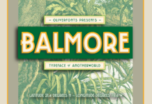 Balmore Font Poster 1
