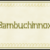 Bambuchinnox Font