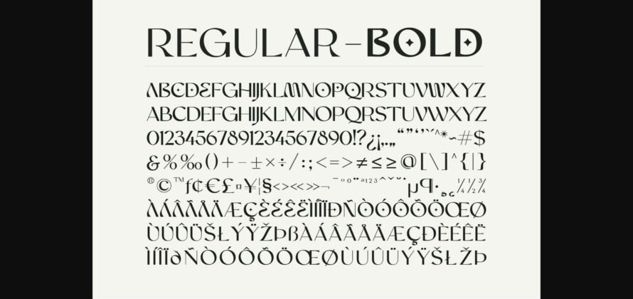 Bame Font Poster 10