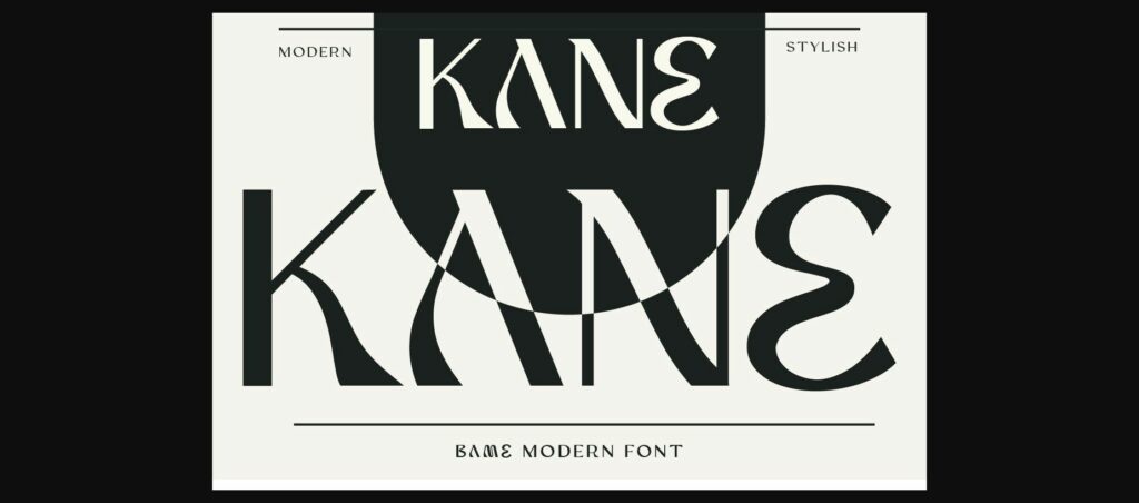 Bame Font Poster 10