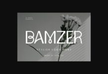 Bamzer Font Poster 1