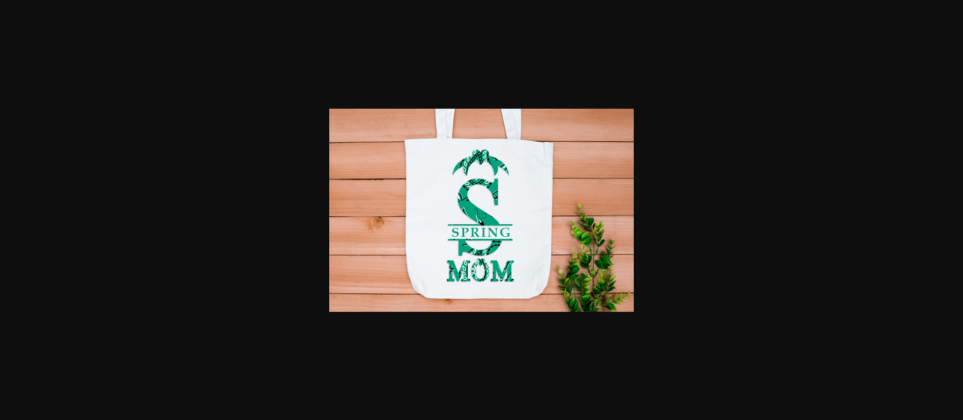 Bandana Mom Monogram Font Poster 8