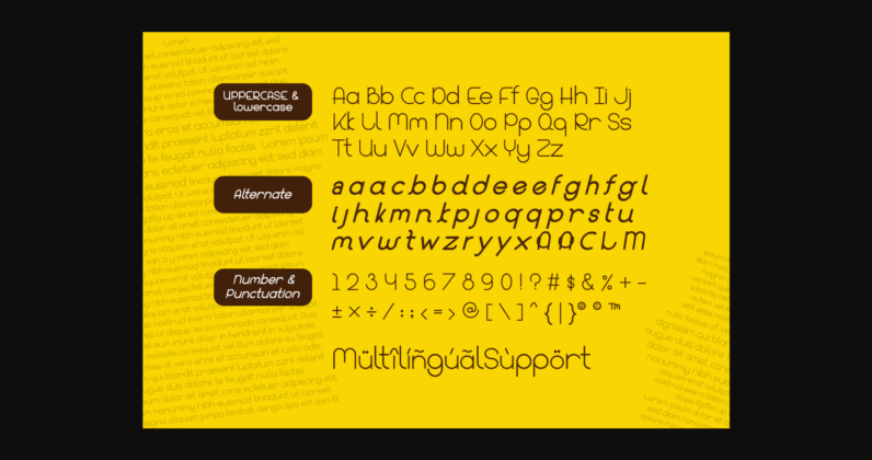 Bandar Font Poster 5