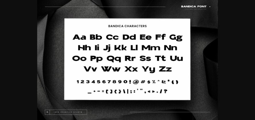 Bandica Font Poster 6
