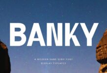 Banky Font Poster 1
