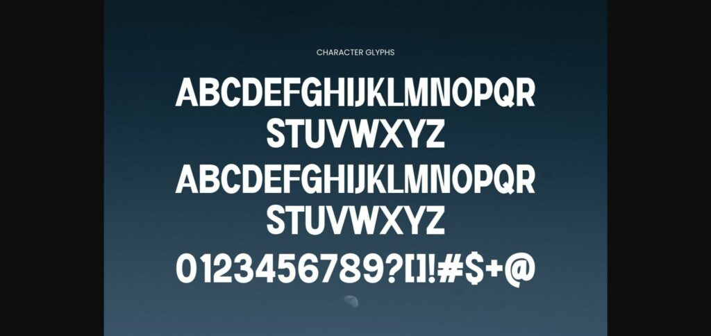 Banky Font Poster 7