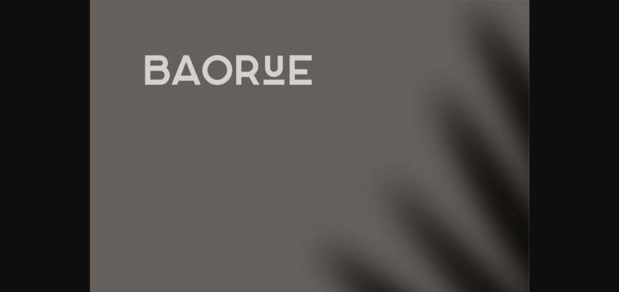 Baorue Font Poster 4