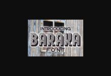 Baraka Font Poster 1