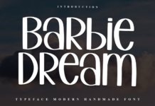 Barbie Dream Font Poster 1