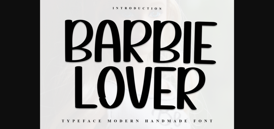 Barbie Lover Font Poster 3