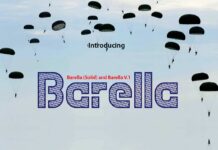 Barella Font Poster 1