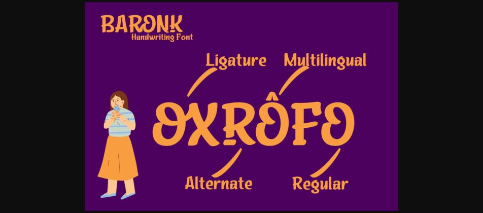 Baronk Font Poster 7