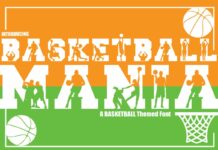 Basketball Mania Font Poster 1