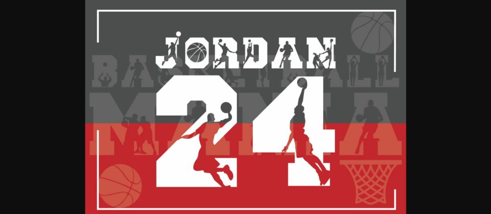 Basketball Mania Font Poster 6