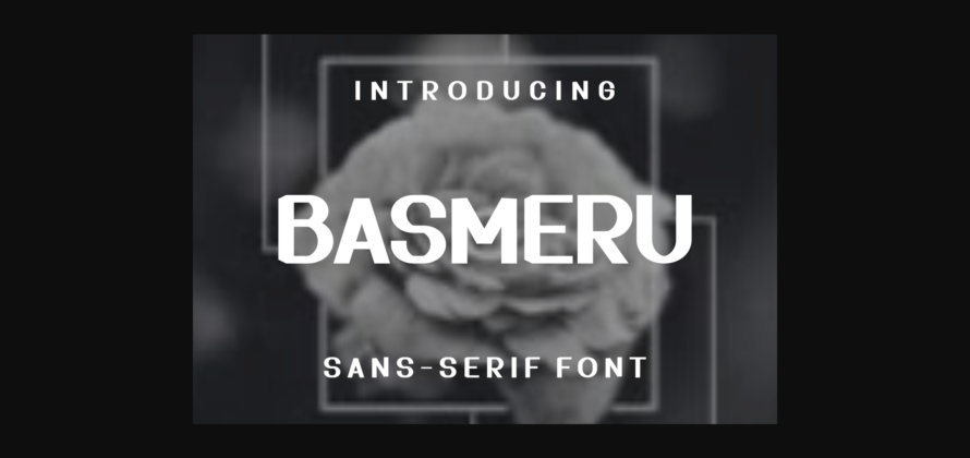 Basmeru Font Poster 1