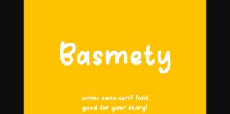 Basmety Font Poster 1
