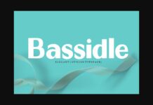 Bassidle Font Poster 1