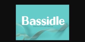 Bassidle Font Poster 1