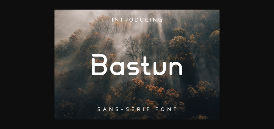 Bastun Font Poster 1