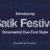 Batik Festival Font