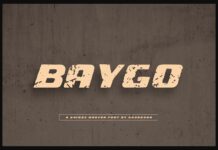 Baygo Font Poster 1